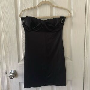Vintage 80s Corset Slip Dress